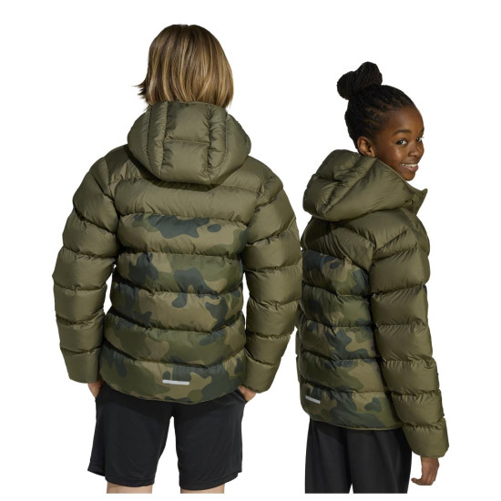 Adidas Παιδικό μπουφάν Synthetic Down Allover Print Jacket